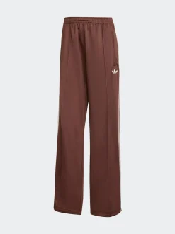 Marron/blanc - Pantalons de survêtement amples Adidas Original Firebird