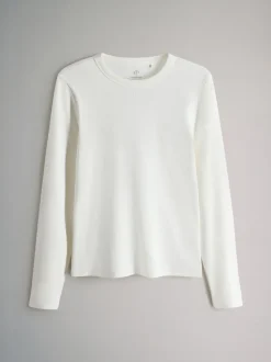 Marron/Rose/Blanc/Rayure - The Set 5 Lot Manches longues côtelées T-shirt