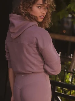 mauve - soi-même. Legging taille haute