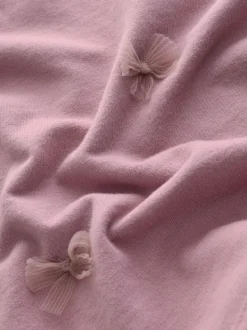 Mauve/blanc - Boxy Bows T-shirts 2 Pack (3-16ans)