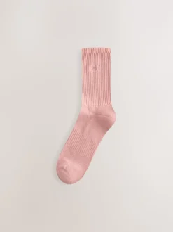 Mauve/Gris/Cream - Self. Chaussettes de cheville Cushion Sole Lounge 3 Pack
