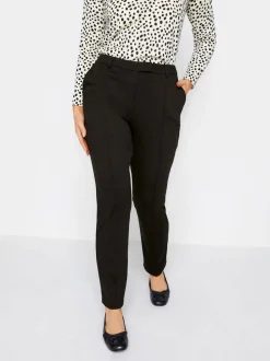 M&Co Pantalon slim en ponte