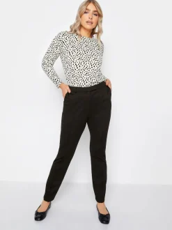 M&Co Pantalon slim en ponte