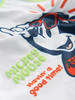 Mickey - Ensemble Rash Gilet et short de bain (3mois-7ans)