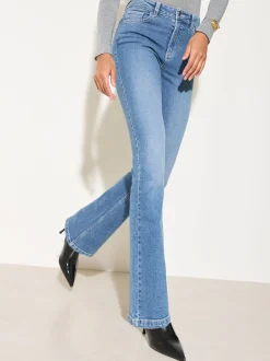 Mi-lavage - Friends Like These Jean bootcut en Denim