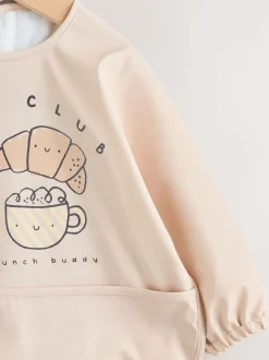 Milk Club - Bavoir à manches de sevrage et d’alimentation