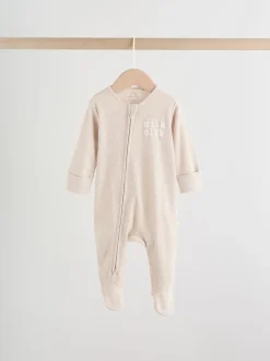 Milkclub neutre - Lot de 3 dors-bien bébé à fermeture éclair bidirectionnelle (0-2ans)