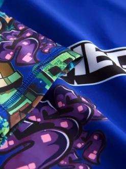 Minecraft bleu marine - Gilet anti-éclaboussures (3-16ans)