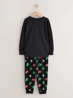 Minecraft vert/noir - License Jogger Pyjamas 2 (5-16ans)