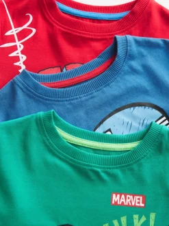 Mini Marvel multicolore lumineux - 100Pyjama court en coton % 3 Lot (12mths-11yrs)