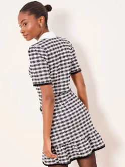 Mini robe Lipsy bouclée à col