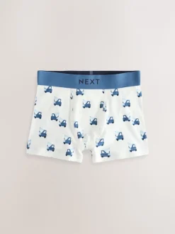 Mini véhicule bleu - Lot de 10 boxers (1.5-16ans)