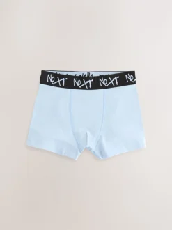 Minéral multicolore avec ceinture noire - Lot de 7 boxers (2-16ans)