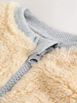 Minéraux - Combinaison de nuit en polaire color block