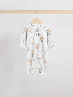 Minéraux - Lot de 4 dors-bien bébé à fermeture éclair bidirectionnelle (0mois -2ans)