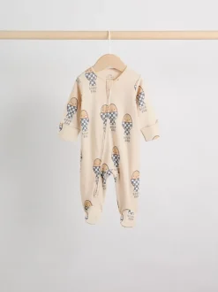 Minéraux - Lot de 4 dors-bien bébé à fermeture éclair bidirectionnelle (0mois -2ans)