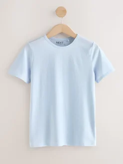 Minéraux - Lot de 5 T-shirts riches en coton à Col rond