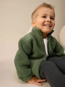 Minéraux - Polaire unie à Col cheminée zippée Polaire (3mois-7ans)