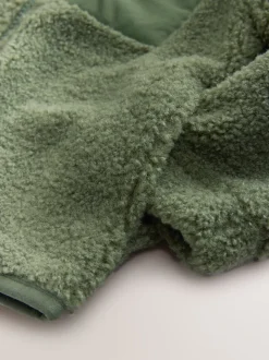 Minéraux - Polaire unie à Col cheminée zippée Polaire (3mois-7ans)