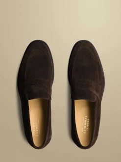 Mocassins en daim Charles Tyrwhitt