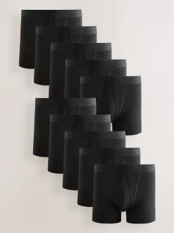 Modal noir - Lot de 10 - Boxers Signature A-Fronts