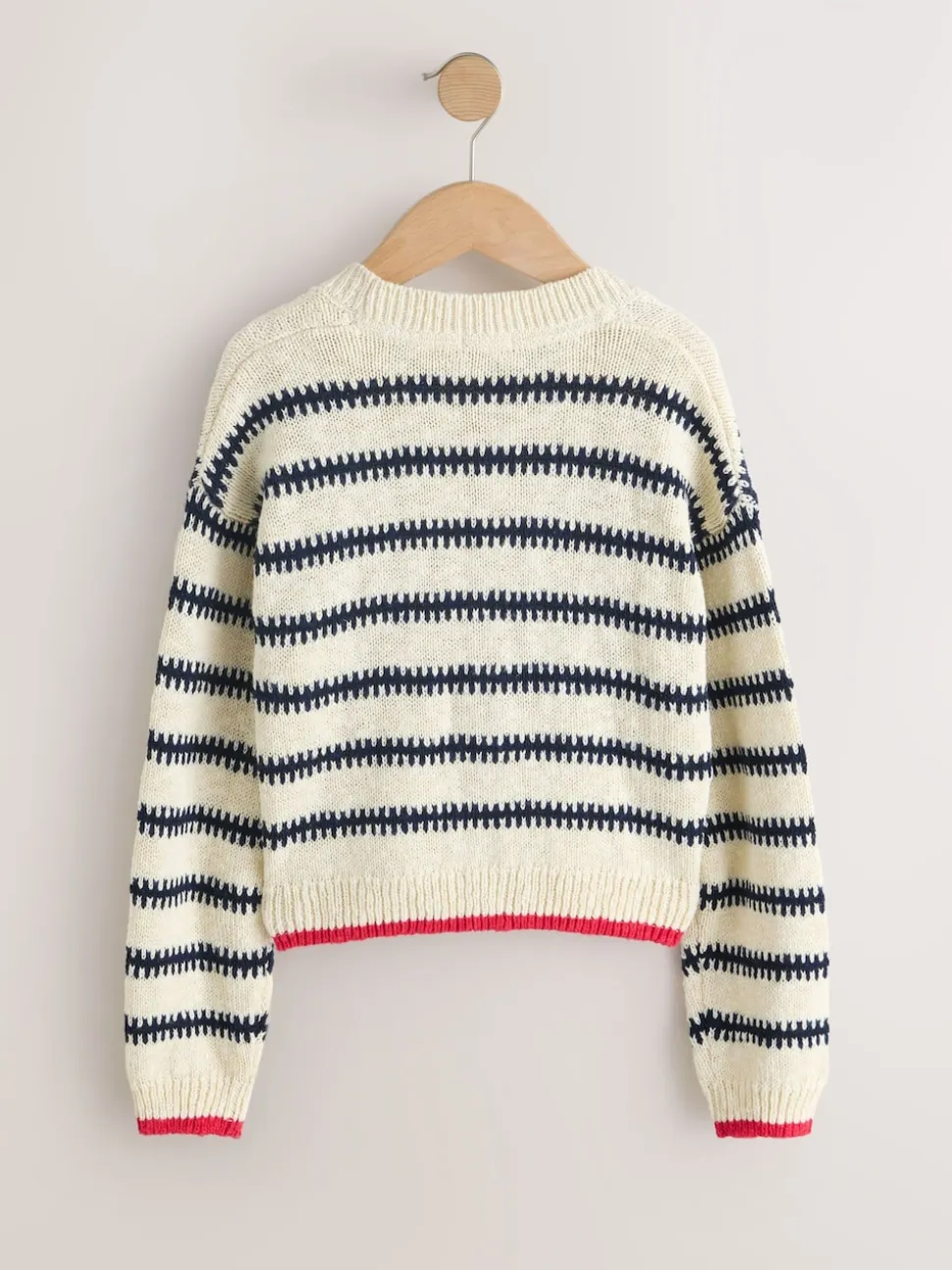 Mono Stripe (mono) - Cardigan à col en V (3-16ans)