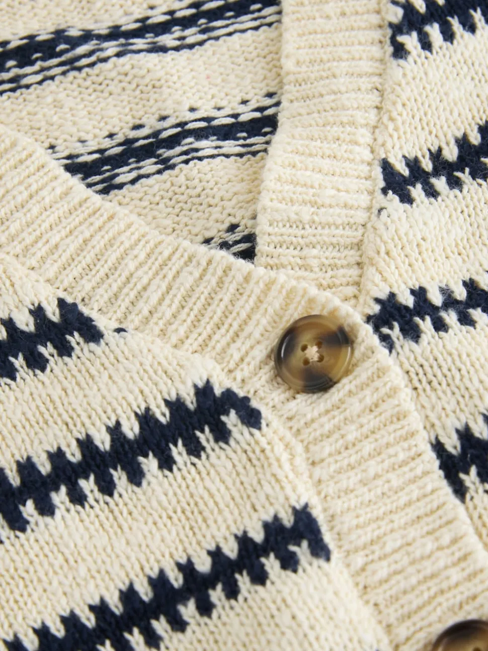 Mono Stripe (mono) - Cardigan à col en V (3-16ans)