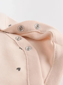 monochrome - Lot de 5 bodies bébé à manches longues