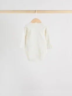 monochrome - Lot de 5 bodies bébé à manches longues