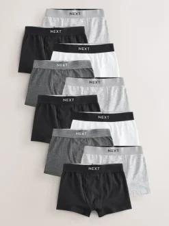 monochrome - Lot de 10 boxers (1.5-16ans)