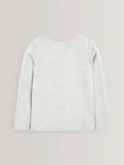 monochrome - Lot de 3 t-shirts basiques à manches longues (3-16ans)