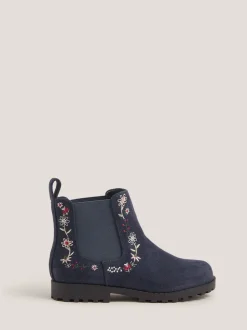 Monsoon bottes Chelsea brodées à fleurs