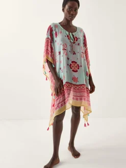 Monsoon Court caftan fleuri Abbie