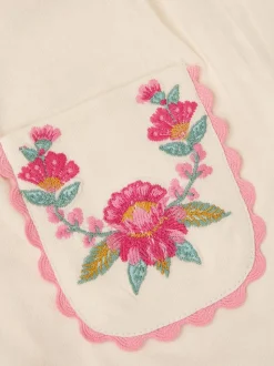 Monsoon Floral Embroidered Long Sleeve Top