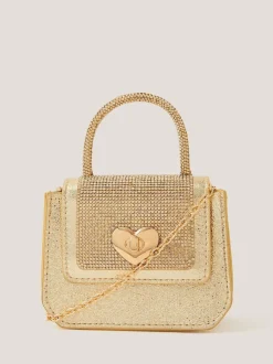 Monsoon mini sac à main métallisé