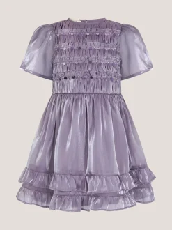 Monsoon Robe de fête en organza à sequins