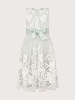 Monsoon Robe longue en dentelle brodée Alicia