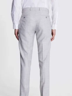 MOSS Light Gris Marl Trs MOSS Slim Mixer Trousers