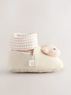 Motif ours neutre - Bottes chaussettes bébé (0-18mois)