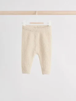 Motif ours neutre - Ensemble haut et legging en maille (0mois-2ans)