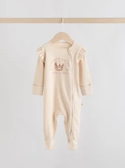 Motif ours neutre - Lot de 3 dors-bien bébé à fermeture éclair bidirectionnelle (0-2ans)