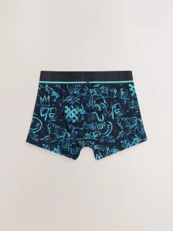Multi Grafitti Imprimé - Lot de 5 boxers (3-16ans)