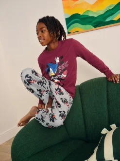 Multi Sonic - Lot de 2 pyjamas sous licence Jogger (3-14ans)