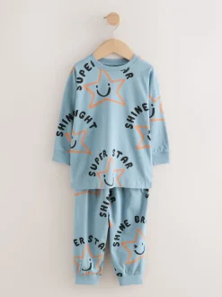 Multi Star et damier - Lot de 3 pyjamas oversize (9mois-10ans)