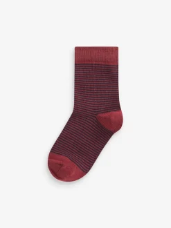 Multi Stripe (Multi Stripe) - Paquet de chaussettes en coton riche 7