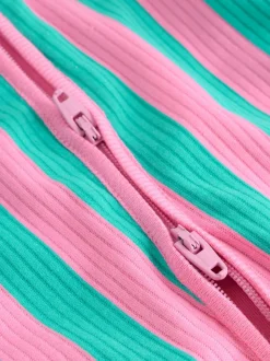 Multi Stripe (Multi Stripe) - Combinaisons de nuit à fermeture éclair pour bébés 3 Pack (0mths-3yrs)