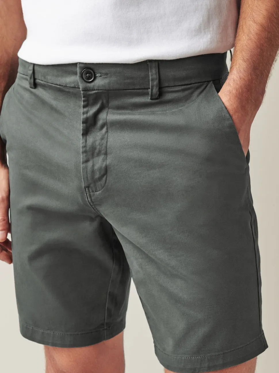 Multicolore - Ajustement droit - Short chino extensible 4 Pack