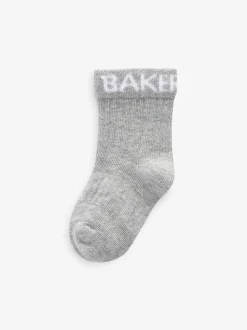 Multicolore - Baker by Ted Baker Bébé Chaussettes 5 Lot