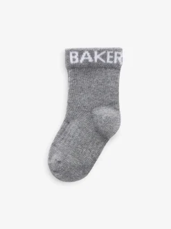Multicolore - Baker by Ted Baker Bébé Chaussettes 5 Lot
