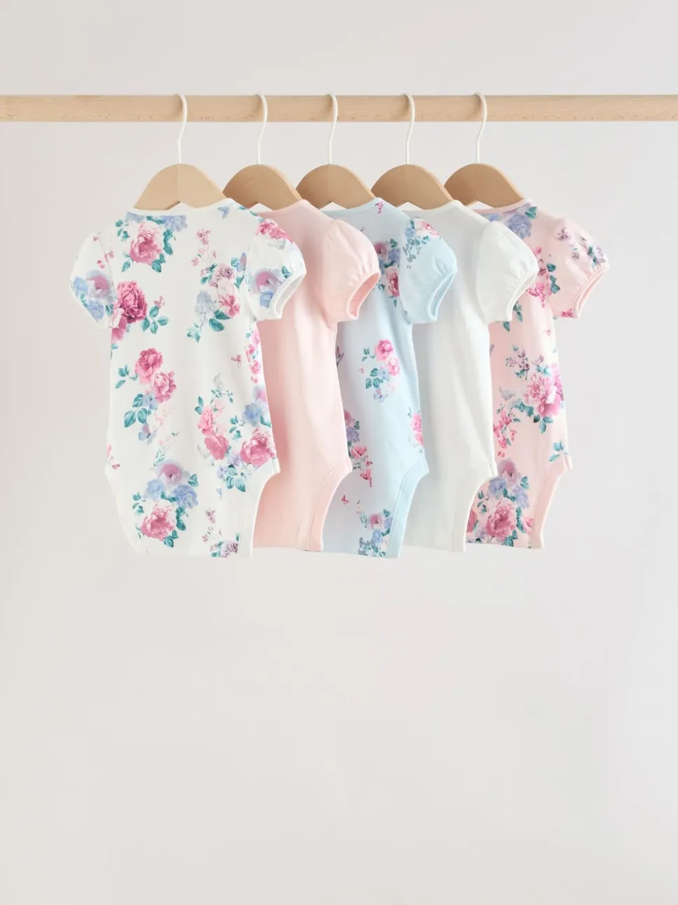 Multicolore - Bébé Manches courtes Bodysuits 5 Pack